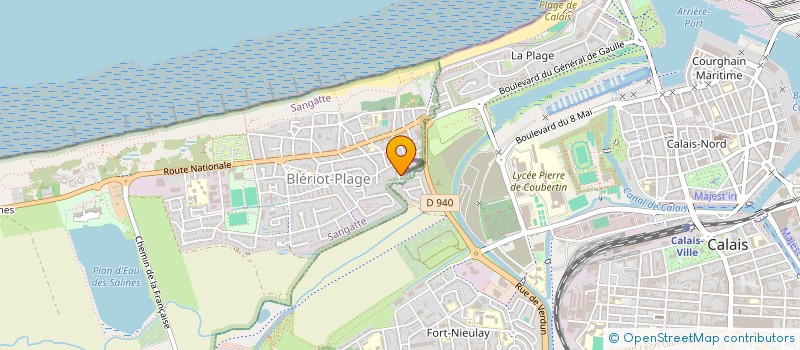 localisation de l'entreprise M.M.S.  SANGATTE