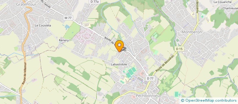 localisation de l'entreprise M.M.S  PECHBONNIEU