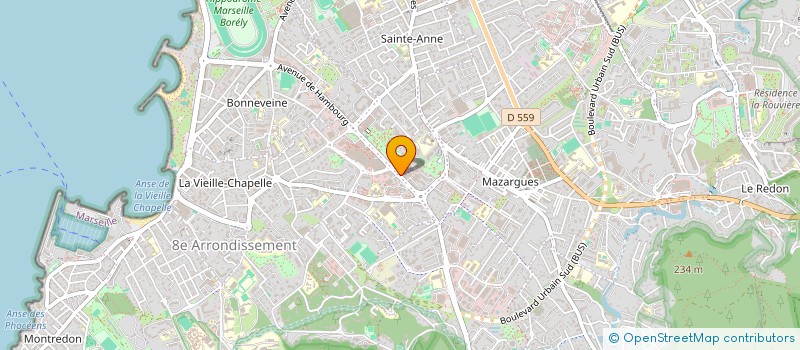 localisation de l'entreprise M&M'S à MARSEILLE