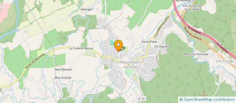 localisation de l'entreprise M.M'S  MAUREILLAS-LAS-ILLAS