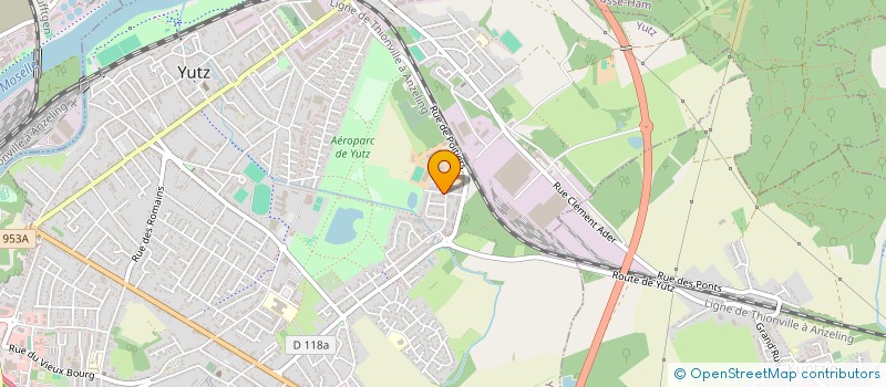 localisation de l'entreprise M&M'S COMPANY  YUTZ