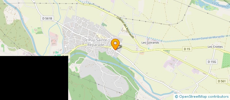 localisation de l'entreprise M'M'S MANU MULTI SERVICES à LE PUY-SAINTE-REPARADE
