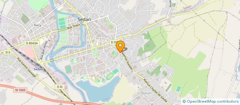 localisation de l'entreprise M M S T T  SEDAN