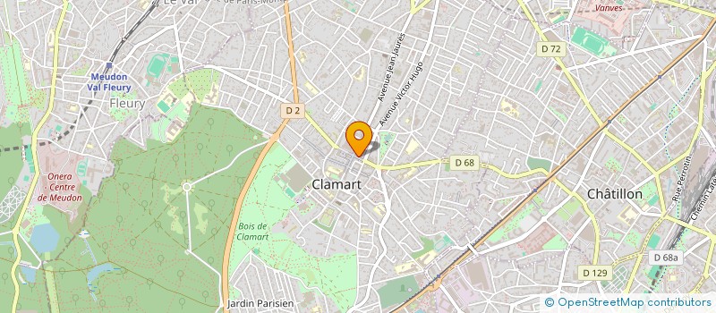 localisation de l'entreprise M.M SERVICES à CLAMART