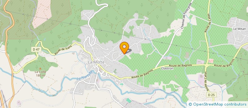 localisation de l'entreprise M.M SERVICES  DRAGUIGNAN