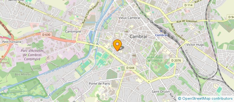 localisation de l'entreprise M&M SONORISATION  CAMBRAI