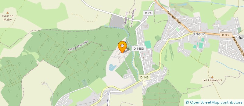 localisation de l'entreprise M M T MATERIEL ET MATERIAUX TUCQUEGNIEUX  TUCQUEGNIEUX