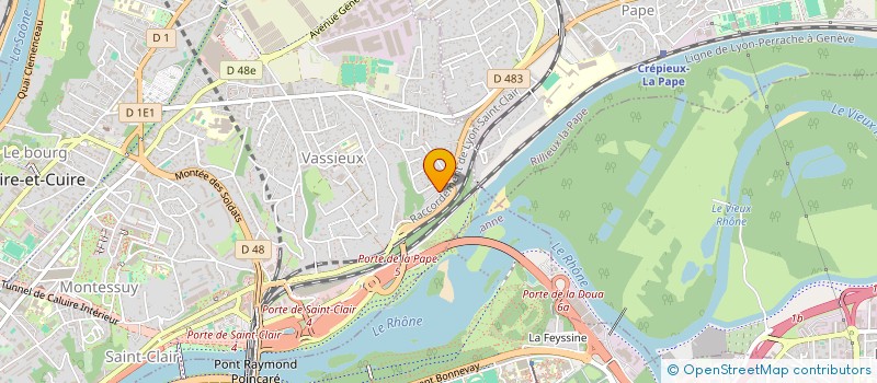 localisation de l'entreprise M M X I  CALUIRE-ET-CUIRE