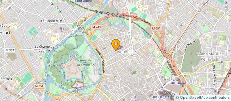 localisation de l'entreprise M'MA TURINETTI à LILLE