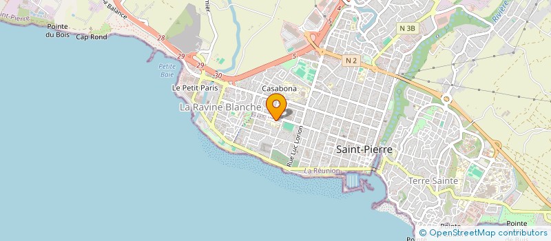 localisation de l'entreprise M'MADA à SAINT-PIERRE