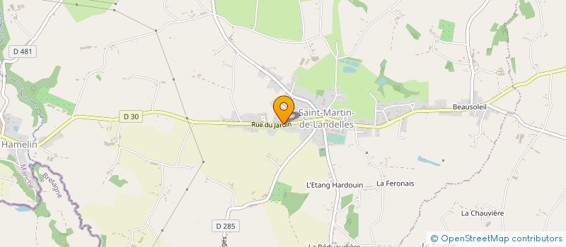 localisation de l'entreprise M MANGEAS à SAINT-HILAIRE-DU-HARCOUET