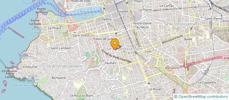 localisation de l'entreprise M MARKET à MARSEILLE