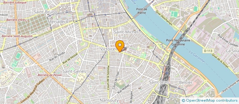 localisation de l'entreprise M.MARKET LINE à BORDEAUX