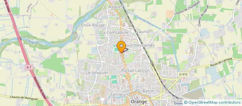 localisation de l'entreprise M.MARKET ORANGE à ORANGE