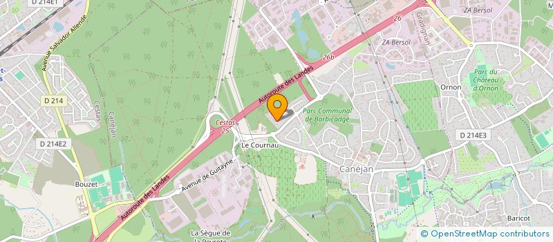 localisation de l'entreprise M.MENDES MACHINES OUTILS  CANEJAN