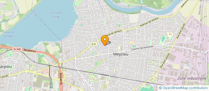 localisation de l'entreprise M@MENUISERIE à MEYZIEU