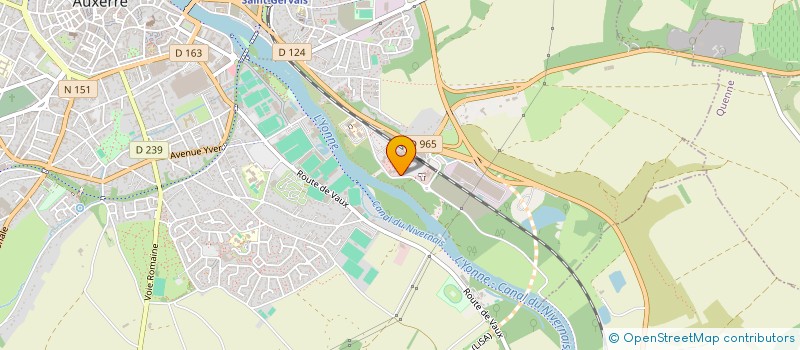localisation de l'entreprise M MILLOT à AUXERRE