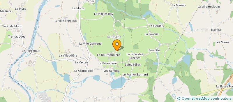 localisation de l'entreprise M.MJL  QUEBRIAC