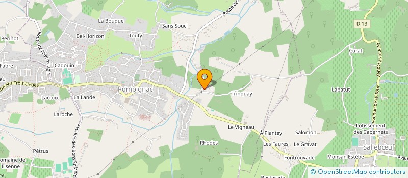 localisation de l'entreprise M'MOBILE LE BUGUE  LE BUGUE