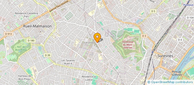 localisation de l'entreprise M'MOTION à RUEIL-MALMAISON