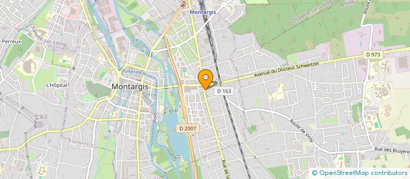 localisation de l'entreprise M MOTORS - LOC à MONTARGIS