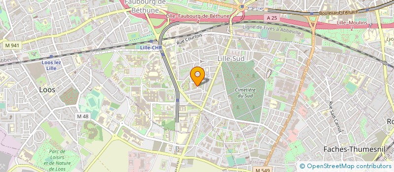 localisation de l'entreprise M MOUATSI à LILLE