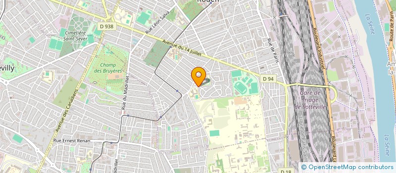 localisation de l'entreprise M&MS  SOTTEVILLE-LES-ROUEN