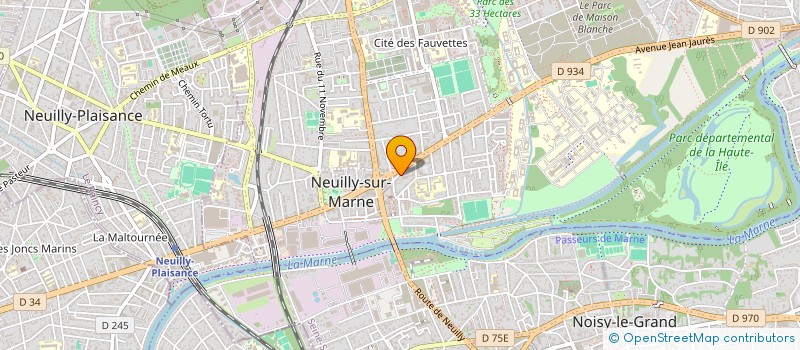 localisation de l'entreprise M.MUSIC à NEUILLY-SUR-MARNE