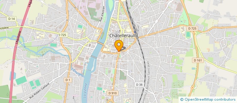 localisation de l'entreprise M&N à CHATELLERAULT