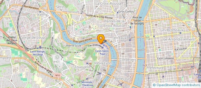 localisation de l'entreprise M.N.B.  LYON