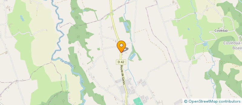 localisation de l'entreprise M.N.B.  SEVIGNACQ