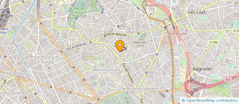 localisation de l'entreprise M.N.B.C à PARIS