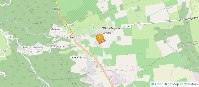 localisation de l'entreprise M.N.C.  CASTELLARE DI CASINCA