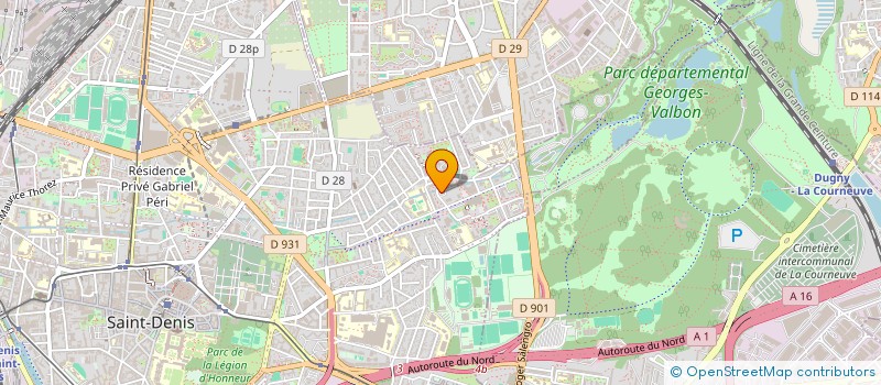 localisation de l'entreprise M&N CARGO-SERVICES  SAINT-DENIS