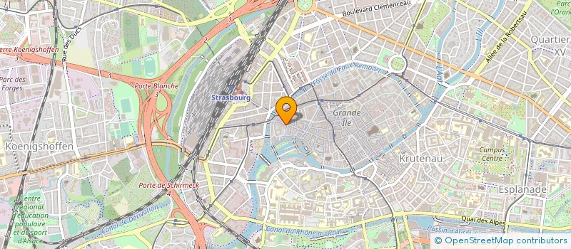 localisation de l'entreprise M.N COMMUNICATION à STRASBOURG