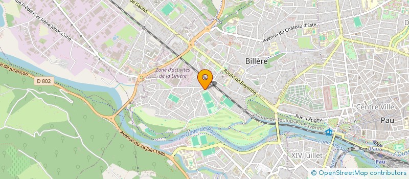 localisation de l'entreprise M&N CONCEPT  BILLERE