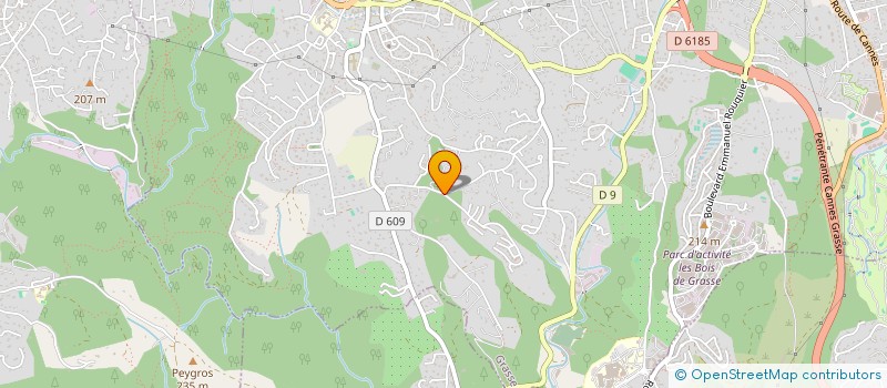 localisation de l'entreprise M & N CONSTRUCTION à GRASSE