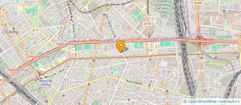 localisation de l'entreprise M N EBAT PEINT GESTION ET BATIMENT à PARIS