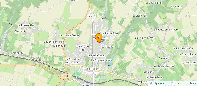 localisation de l'entreprise M.N ELEC ENERGY  LA CROIX-EN-TOURAINE