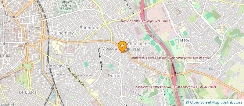 localisation de l'entreprise M N F à TOULOUSE