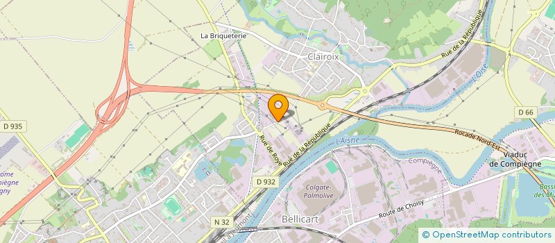 localisation de l'entreprise M'N GO  CLAIROIX