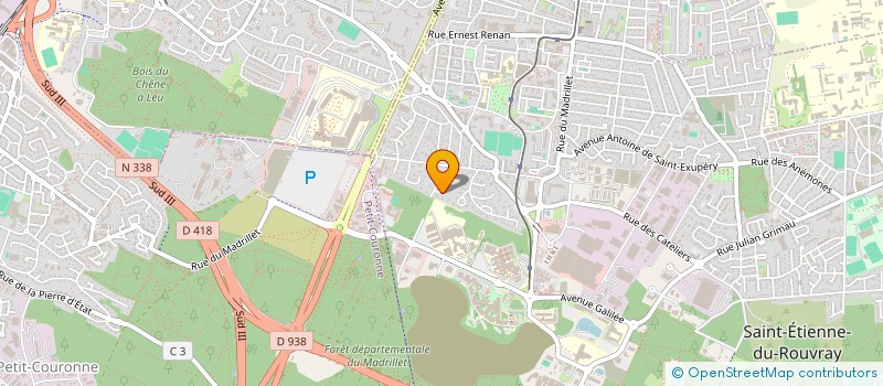 localisation de l'entreprise M.N.I.  SAINT-ETIENNE-DU-ROUVRAY