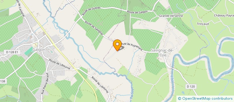 localisation de l'entreprise M.N.L  SAVIGNAC-DE-L'ISLE