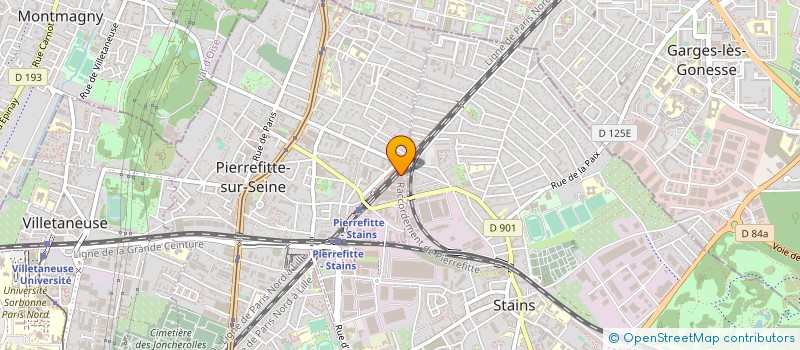 localisation de l'entreprise M.N.L. RESEAU à PIERREFITTE-SUR-SEINE