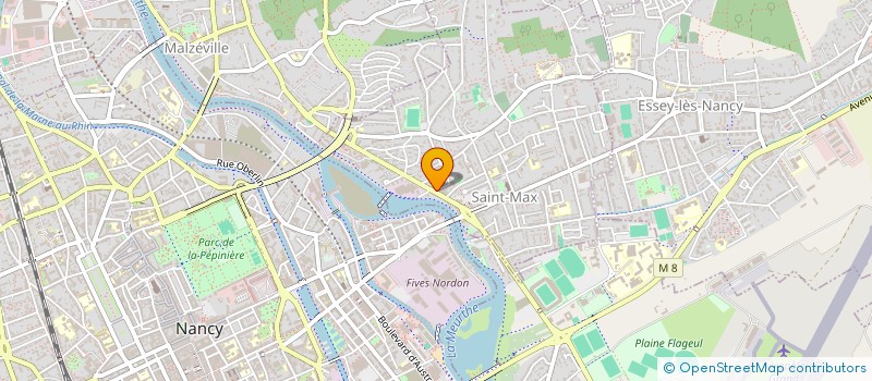 localisation de l'entreprise M.N.M  SAINT-MAX