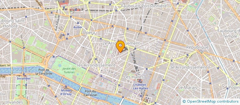 localisation de l'entreprise M.N.R. POUR LE COMMERCE ET L'INDUSTRIE à PARIS