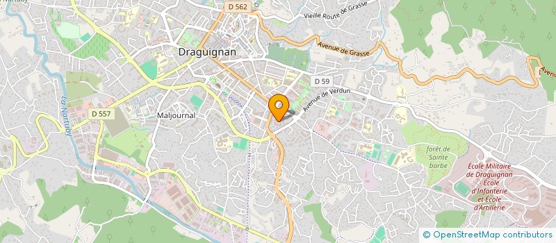 localisation de l'entreprise M.N. STRATEGIES  DRAGUIGNAN