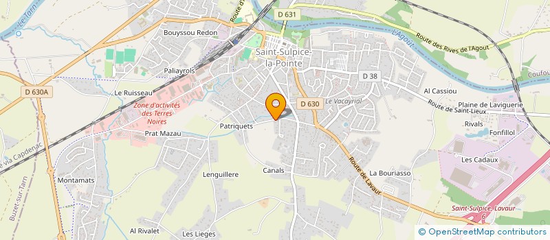 localisation de l'entreprise M-NEWPAGE  ALBI