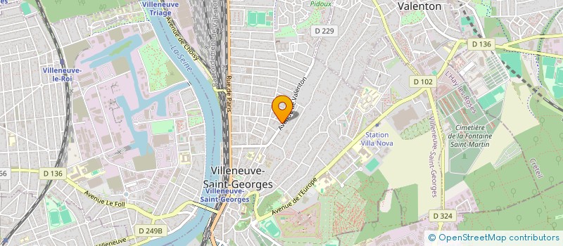 localisation de l'entreprise M. NEZAN MICHEL & MME NEZAN LISE à VILLENEUVE-SAINT-GEORGES