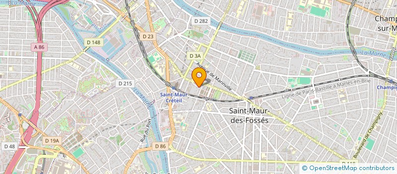 localisation de l'entreprise M. NIKITA à SAINT-MAUR-DES-FOSSES